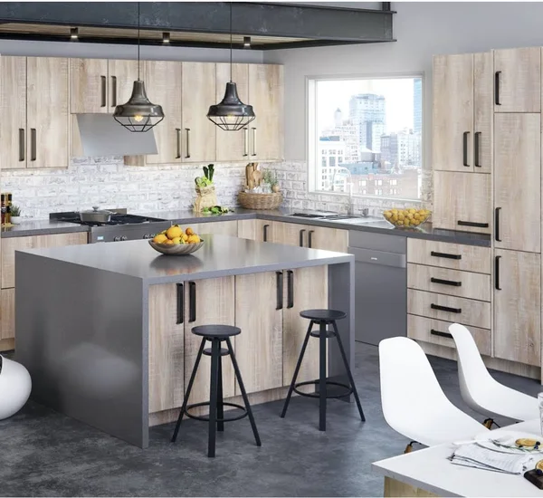 Wilora Paloma Cortina Conch Shell 18x22 x 34.75x22 x 24x22 1 Full-Height Door Base Cabinet, Engineered Wood RCS-B18FH