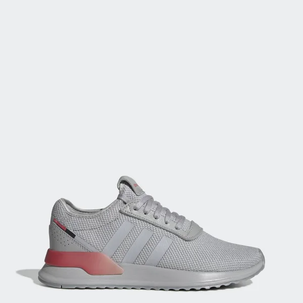 Adidas U_Path x Women's Sneaker, Grey/Shock Red, 6.5