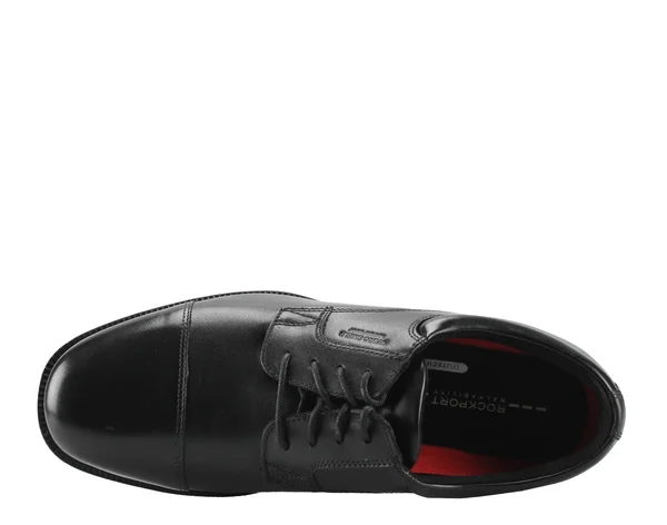Men's Rockport Essential Details Waterproof Cap Toe - Size: 11, Black