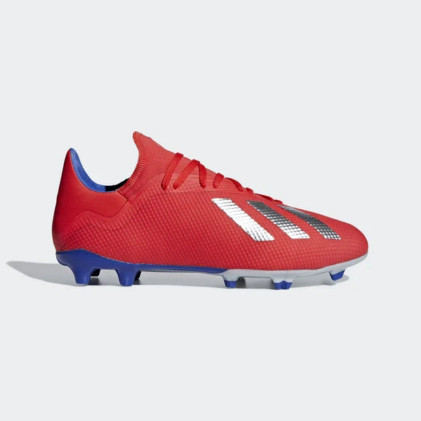Adidas Men's x 18.3 FG Soccer Cleats, Red