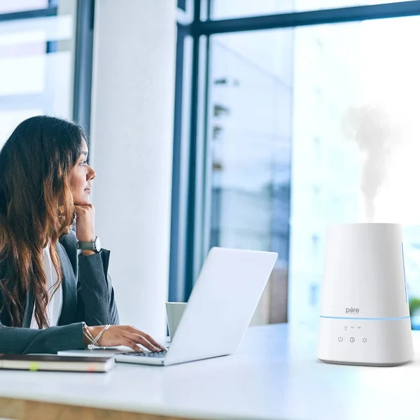 Pure Enrichment Hume Max Top Fill Humidifier - White