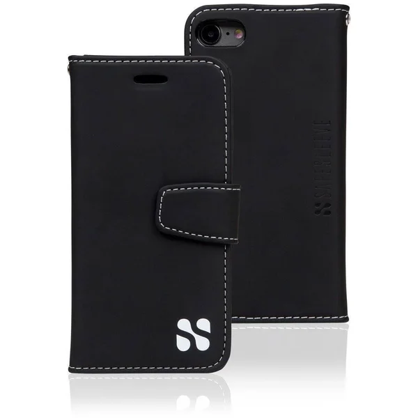 SafeSleeve EMF Protection Anti Radiation iPhone Case: iPhone 8 - iPhone 7 and iPhone 6 RFID EMF Blocking Wallet Cell Phone Case (