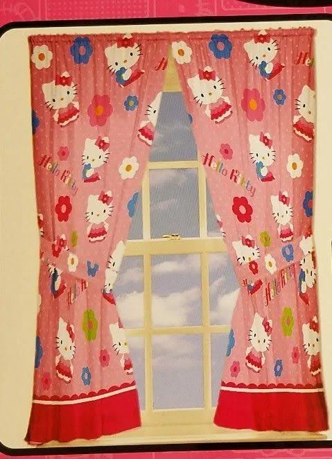 Hello Kitty Window Panels
