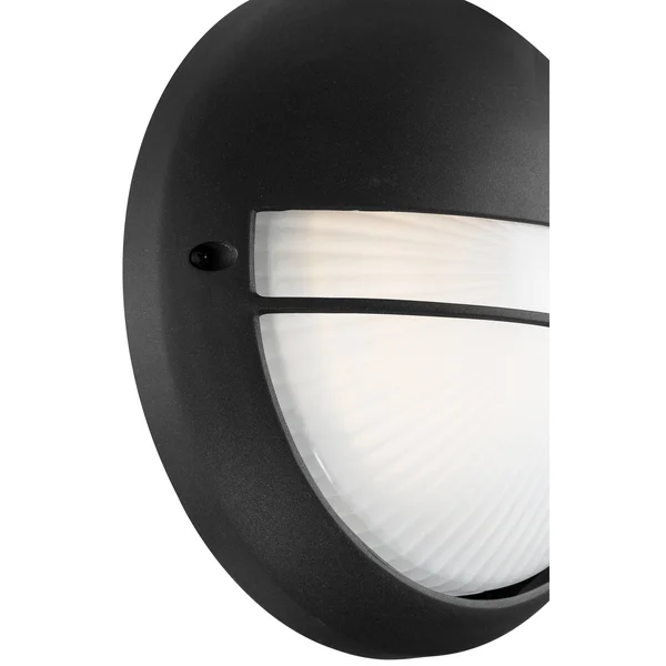 Access Lighting 20260LEDDMG-BL/OPL Clifton Black Outdoor LED Bulkhead