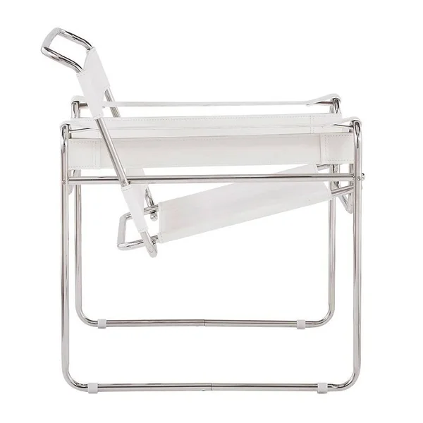 Global Furniture H50SS Strap Style White Chair