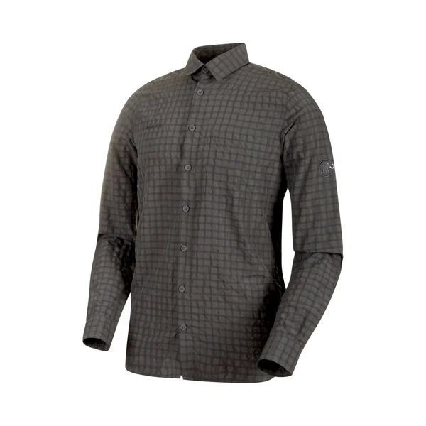 Mammut Lenni Long Sleeve Shirt - Men's Titanium - XL