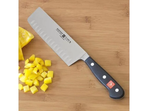 Wusthof Classic Nakiri Hollow Edge Knife - 7-in