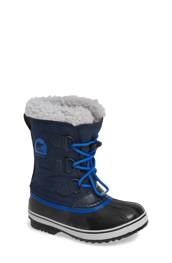 Sorel Kid's Yoot Pac Nylon Snow Boot, Collegiate Navy, 6