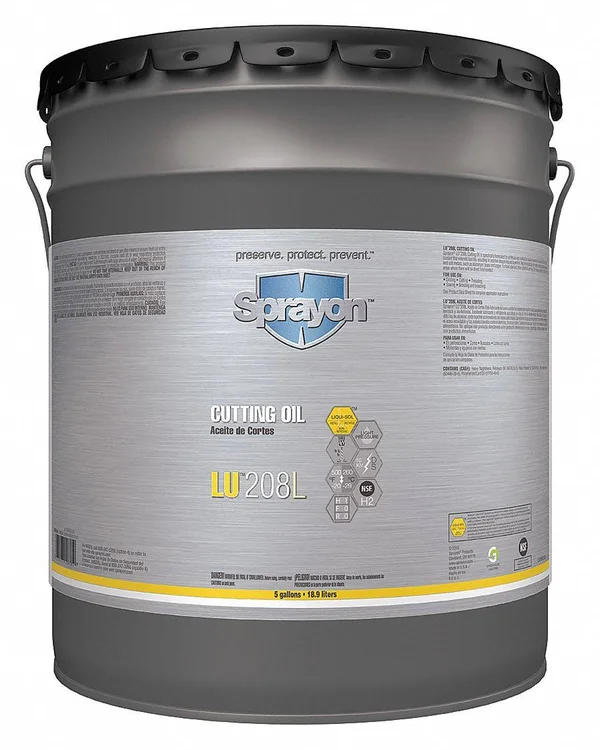 Sprayon S20805000 Cutting Oil - petroleum Base, 5 gal.