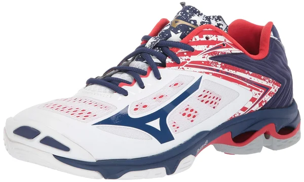 Mizuno Men's Wave Lightning Z5 - stocked - Stars/Stripes - 10