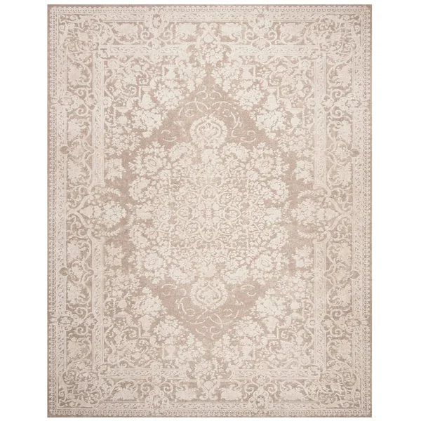 Safavieh Reflection RFT664A 6&7x22 x 6&7x22 Round Beige - Cream Area Rug