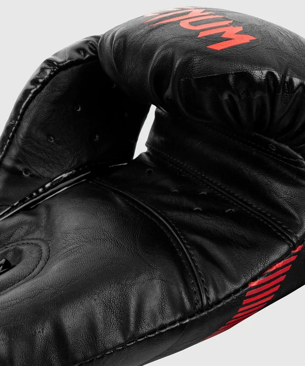 Venum Impact Boxing Gloves - Black/Red Black/Red - 8 oz