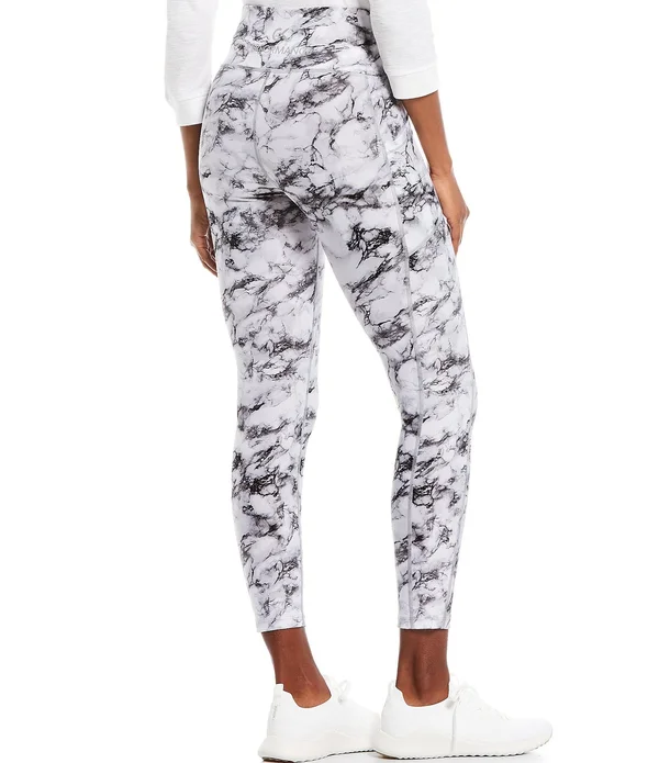 Calvin Klein Side Pocket 78 Tights - Womens, S, Geology Blue