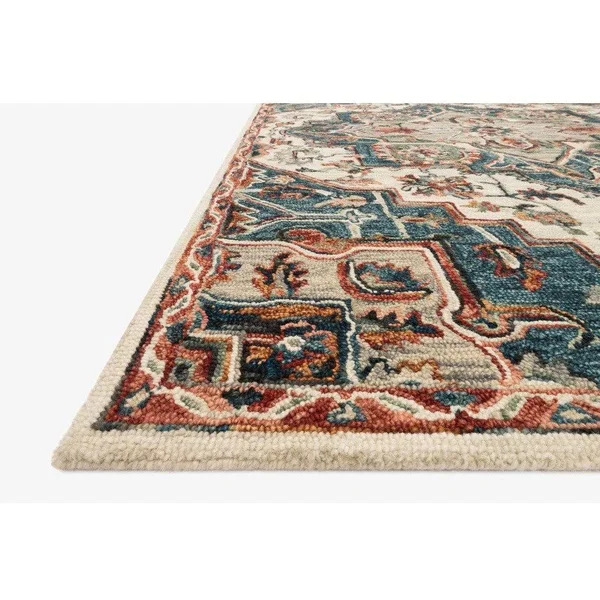 Loloi Victoria VK-16 3&6x22 x 5&6x22 Rust - Multi Rug