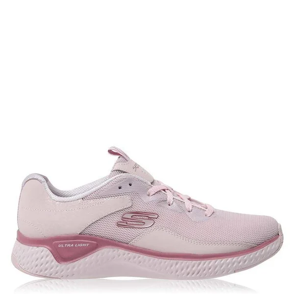 Skechers Solar Fuse RS Trainers Ladies, Size 4, Light Pink