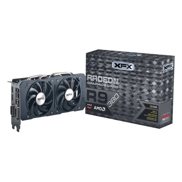 XFX AMD Radeon R9 380 Graphic Card, 2 GB GDDR5