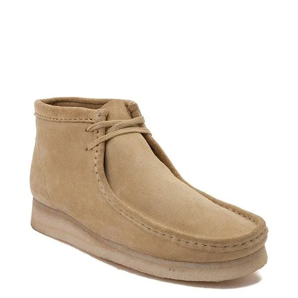 Clarks Men's Wallabee Chukka Boot - Maple/Suede, 8