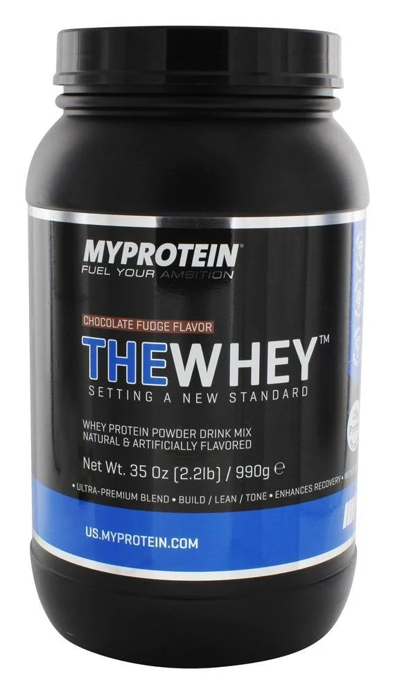 Myprotein The Whey Protein Powder - Chocolate Fudge, 30 Servings, Brown
