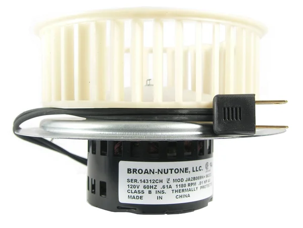 Nutone 0695b000 Motor Assembly for QT80 Series Fans, Black