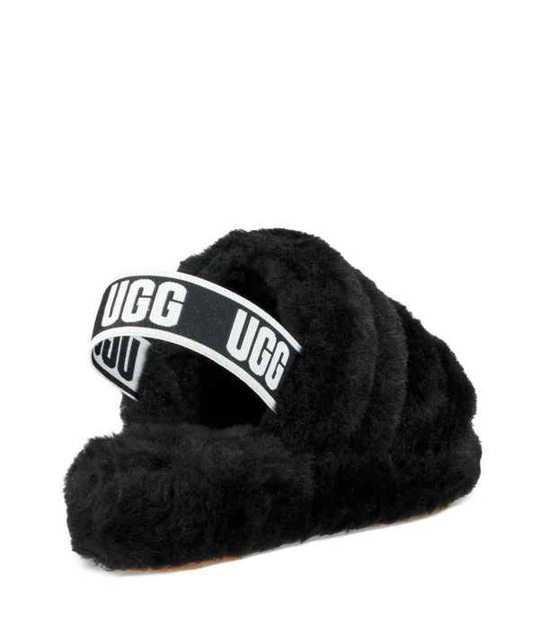 Ugg Women's Fluff Yeah Slide Goat - 6