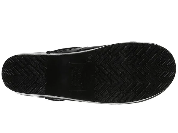 Sanita Women's Professional Patent Clogs Black 40