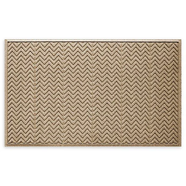 Weather Guard Chevrons 35x22 x 59x22 Estate Mat in Red Camel