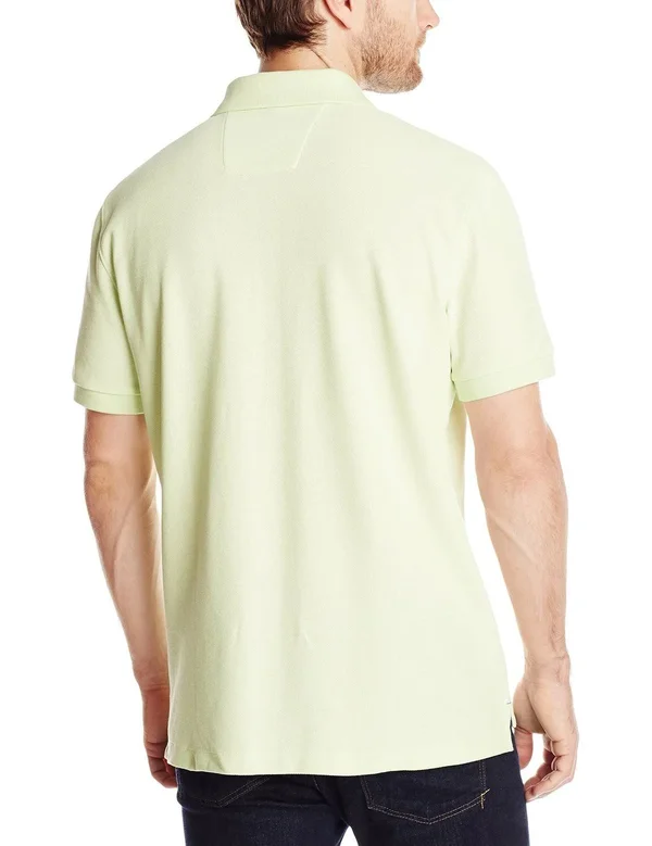 Nautica Men's Short-Sleeve Solid Deck Polo Shirt Red, Small