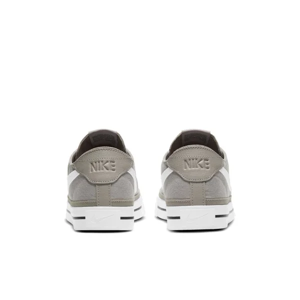 Nike Court Legacy Canvas Men's Shoes - Grey/White, Size: 8