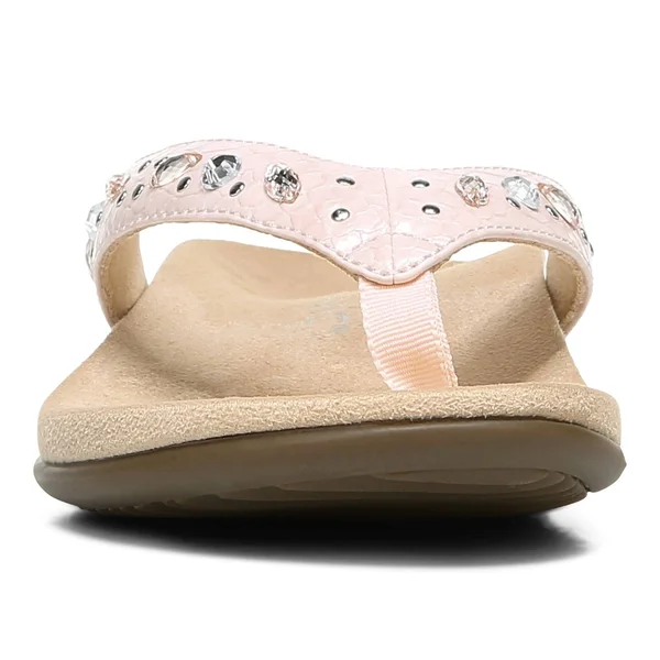 Vionic Lucia Women's Shoes Pink Snake : 8.5 M