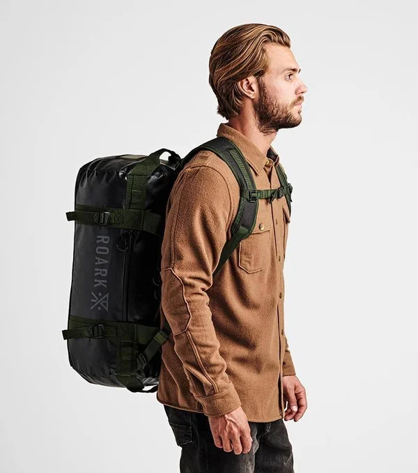 Roark Revival -Pony Keg 60L Duffel Bag - Black - One Size