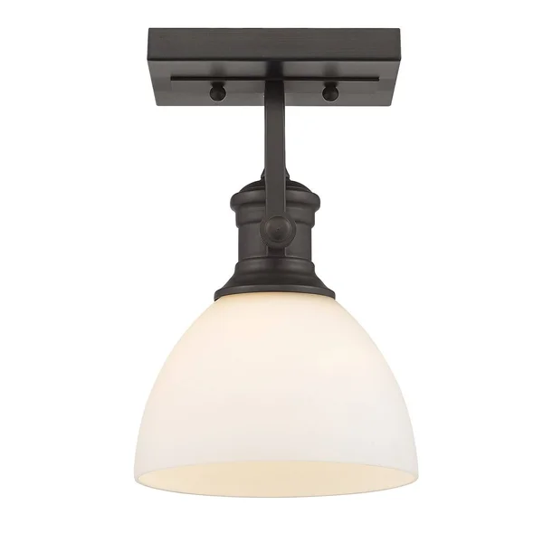 Golden Hines 1 Light Bath Vanity 3118 BA1 RBZ SD (Bronze)