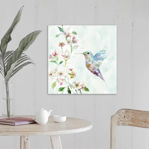 Hummingbird II - Canvas Wall Art, 20x20, Great Big Canvas