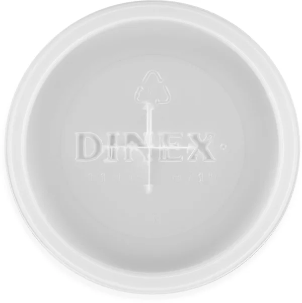 Dinex DX1193ST8714 Lid with Straw Slot for 5 oz. Tumblers - 1000 - CS