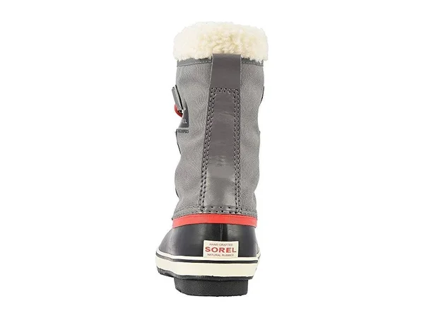 Sorel Kids& Yoot Pac Nylon Boot - Quarry - Sail Red