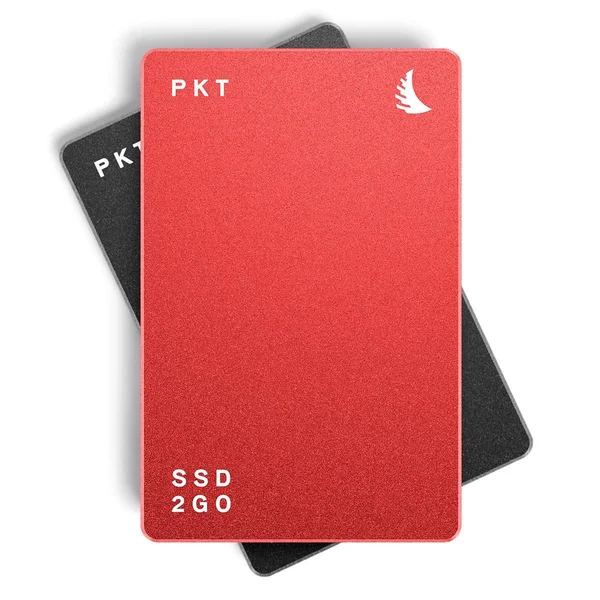 Angelbird 512gb SSD2GO Pkt MK2 External SSD (Red)