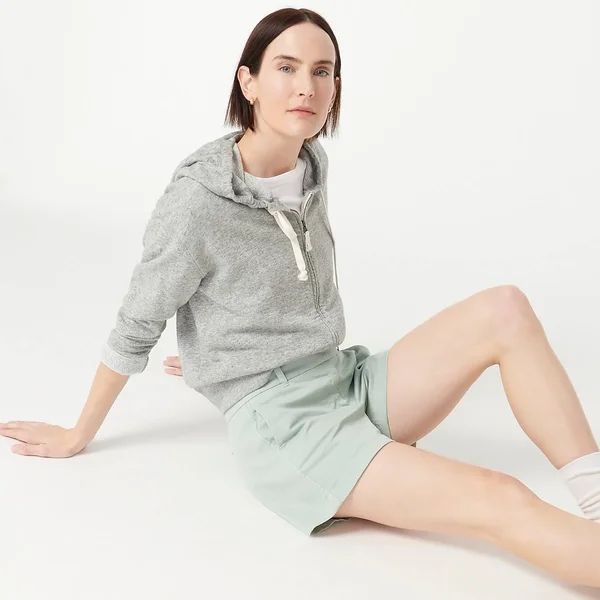 J.Crew Womens 4x22 Stretch Chino Short (Size 6)