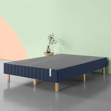 Latitude Run Fishel Standing Metal Mattress Foundation, Size: Queen