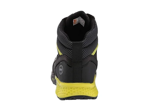 Timberland Pro Men Reaxion Mid Composite Safety Toe Boots Black 13
