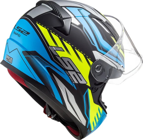LS2 FF353 Rapid Gale Helmet - black-blue, Size Xs