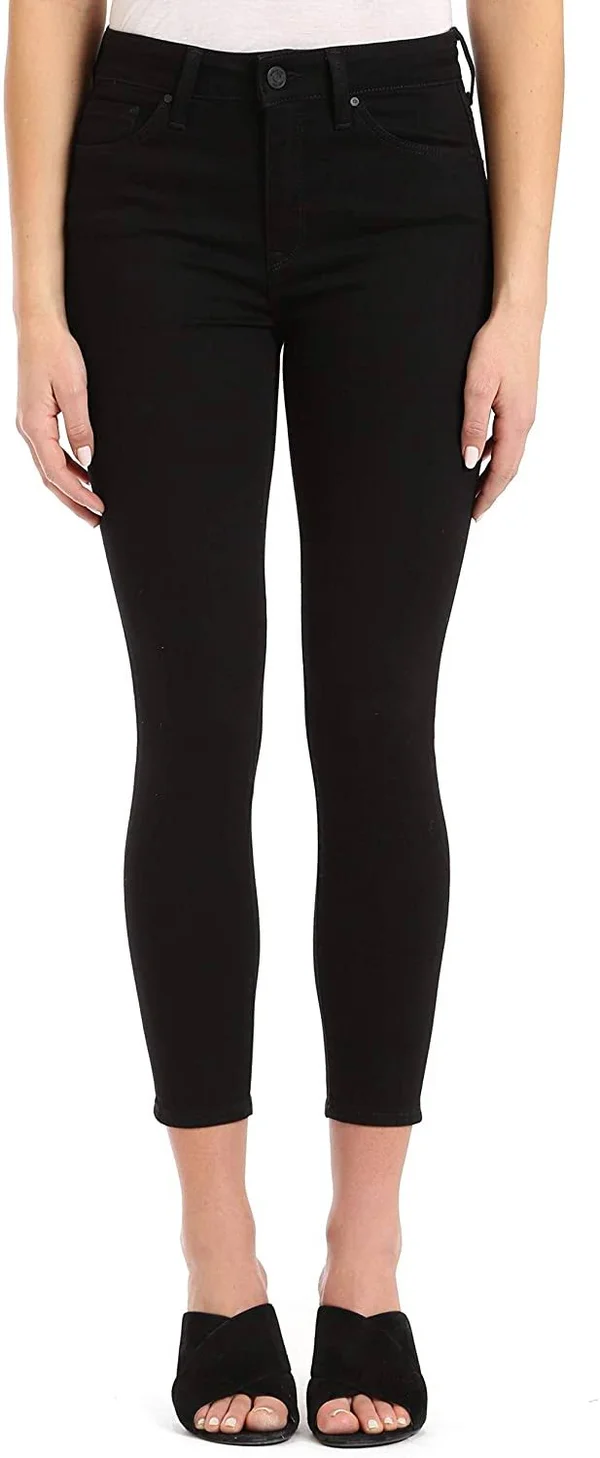 Mavi Women's Tess Super Skinny in Double Black Tribeca - Women's Jeans
