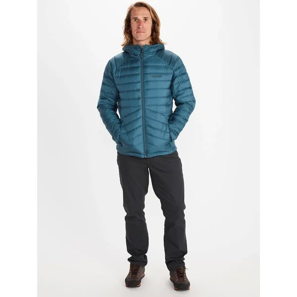Marmot Men's Highlander Down Hoody - XXL - Steel Onyx