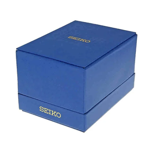 Seiko Men's Stainless-Steel Japanese Quartz Dress Watch - Blue