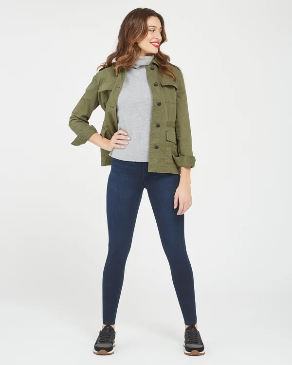 Spanx Plus Ankle Jean-Ish Leggings Black