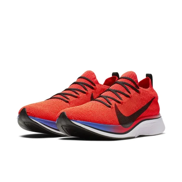 Nike Vaporfly 4% Flyknit Shoes - Bright Crimson/Black - AJ3857601