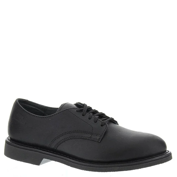 Work America Men's Service Oxford - 12 Black Oxford E2