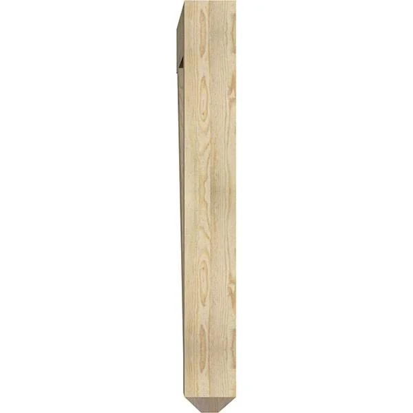 6x22W x 44x22D x 48x22H Thorton Craftsman Rough Sawn BRACKET, Douglas Fir