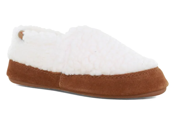 Acorn Women's Moc Slippers - Buff Popcorn, S