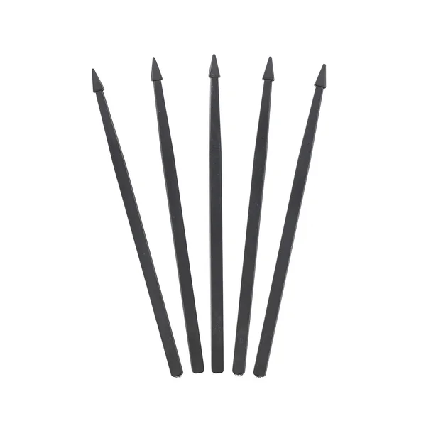 Royal Premium Black Plastic Arrow Picks - Case of 10, 000, RP148PBK
