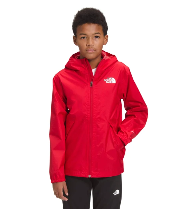 The North Face Zipline Rain Jacket - Boys& TNF Red, S