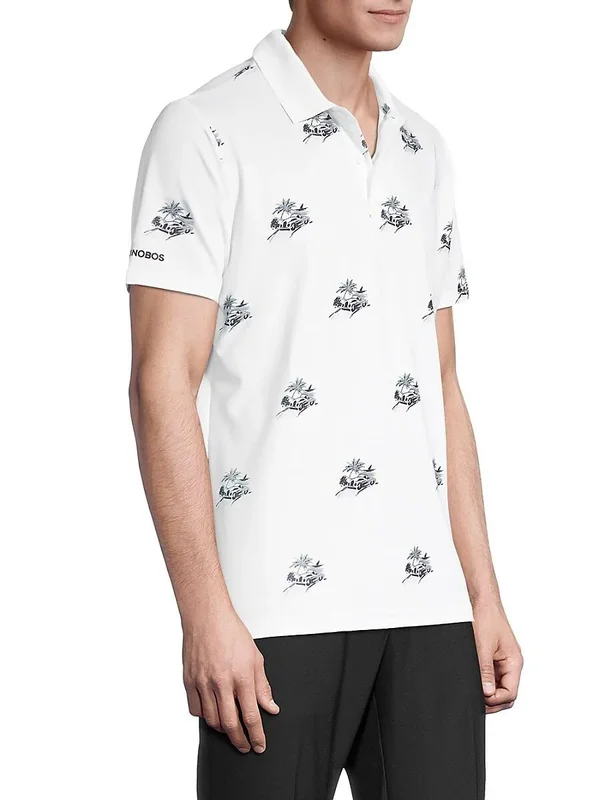 Bonobos Golf The Performance Golf Novelty L - White Scenic Drive